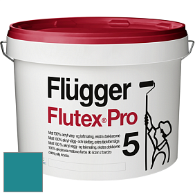 Краска Flugger Flutex Pro 5 матовая краска цвет RAL 5018 