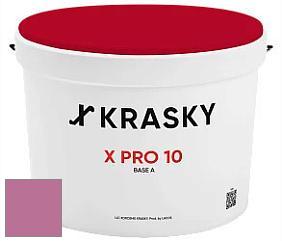 Краска X Pro 10 X Krasky матовая краска для стен и потолков цвет NCS S 2050-R30B 