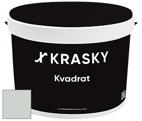 Краска X2B Kvadrat X Krasky матовая краска для потолков глубокого чёрного цвета цвет NCS S 1505-G 