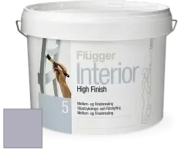 Краска Flugger Interior High Finish 5 матовая акриловая краска-грунт цвет 5454 