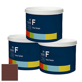 Краска F Color Sample образец цвета цвет RAL 8015 
