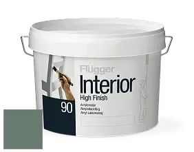 Краска Flugger Interior High Finish 90 акриловая глянцевая эмаль цвет 3507 