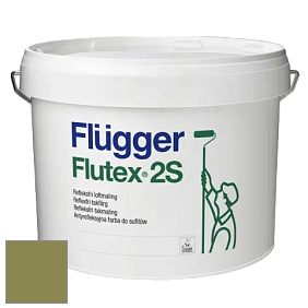 Краска Flugger Flutex 2S глубоко матовая краска цвет NCS S 4040-G60Y 
