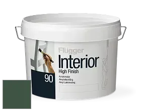 Краска Flugger Interior High Finish 90 акриловая глянцевая эмаль цвет NCS S 7020-G10Y 