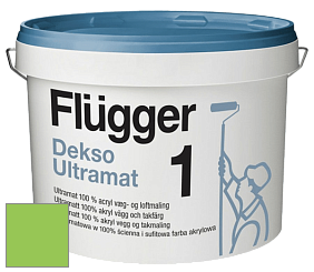 Краска Flugger Dekso 1 ультраматовая краска цвет NCS S 0570-G30Y 
