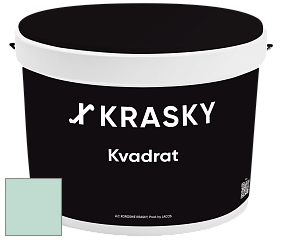 Краска X2B Kvadrat X Krasky матовая краска для потолков глубокого чёрного цвета цвет NCS S 1015-B80G 