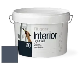 Краска Flugger Interior High Finish 90 акриловая глянцевая эмаль цвет 4458 