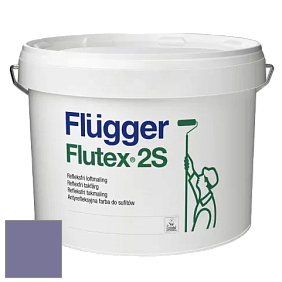 Краска Flugger Flutex 2S глубоко матовая краска цвет NCS S 4030-R60B 