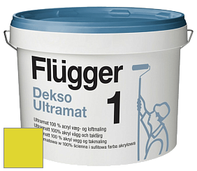 Краска Flugger Dekso 1 ультраматовая краска цвет NCS S 0570-G70Y 