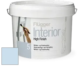 Краска Flugger Interior High Finish 5 матовая акриловая краска-грунт цвет NCS S 0515-R90B 