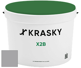 Краска X2B X Krasky глубокоматовая краска для потолков цвет NCS S 3502-R50B 