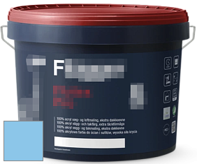 Краска F..... Flutex Pro 5 матовая краска цвет NCS S 0540-R90B 