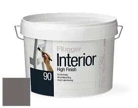 Краска Flugger Interior High Finish 90 акриловая глянцевая эмаль цвет NCS S 6502-R 