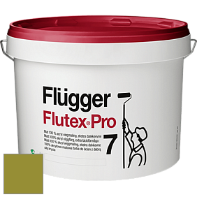 Краска Flugger Flutex Pro 7 матовая краска цвет NCS S 3060-G60Y 