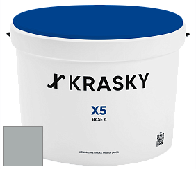 Краска X5 X Krasky матовая краска для стен и потолков цвет NO.63 