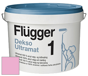 Краска Flugger Dekso 1 ультраматовая краска цвет NCS S 0540-R30B 