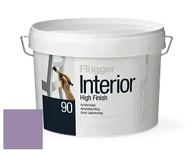 Краска Flugger Interior High Finish 90 акриловая глянцевая эмаль цвет NCS S 3030-R50B 