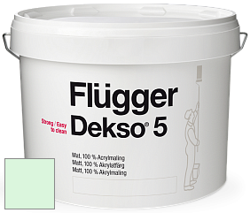 Краска Flugger Dekso 5 матовая краска цвет 1501 