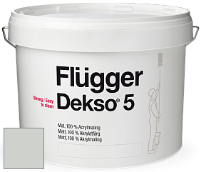 Краска Flugger Dekso 5 матовая краска цвет NO.64 
