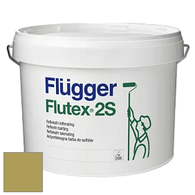 Краска Flugger Flutex 2S глубоко матовая краска цвет NCS S 3040-G80Y 