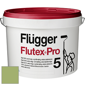 Краска Flugger Flutex Pro 5 матовая краска цвет NCS S 2040-G40Y 