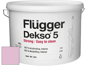 Краска Flugger Dekso 5 матовая краска цвет 2424 