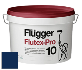 Краска Flugger Flutex Pro 10 матовая моющаяся краска цвет RAL 5026 