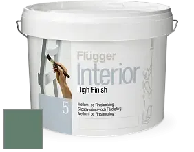 Краска Flugger Interior High Finish 5 матовая акриловая краска-грунт цвет NCS S 5020-G 
