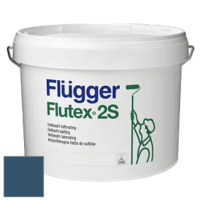 Краска Flugger Flutex 2S глубоко матовая краска цвет NCS S 6030-R90B 