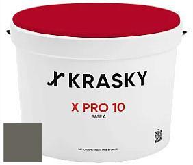 Краска X Pro 10 X Krasky матовая краска для стен и потолков цвет NCS S 7005-G80Y 