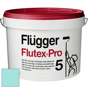 Краска Flugger Flutex Pro 5 матовая краска цвет NCS S 0530-B50G 