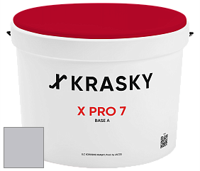 Краска X Pro 7 X Krasky матовая краска для стен и потолков цвет 5485 