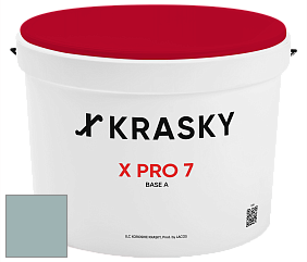 Краска X Pro 7 X Krasky матовая краска для стен и потолков цвет NO.57 