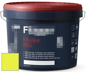Краска F..... Flutex Pro 5 матовая краска цвет RAL 1016 