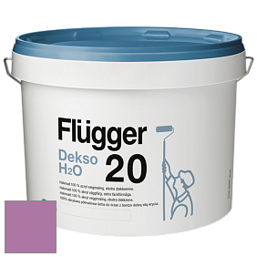 Краска Flugger Dekso H2O 20 полуматовая краска цвет 2437 