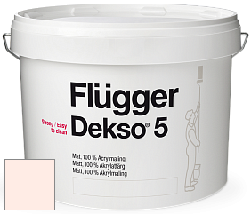 Краска Flugger Dekso 5 матовая краска цвет 1381 