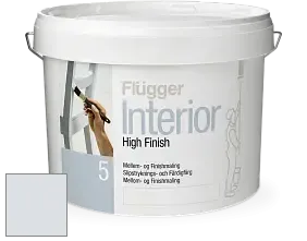 Краска Flugger Interior High Finish 5 матовая акриловая краска-грунт цвет 5512 