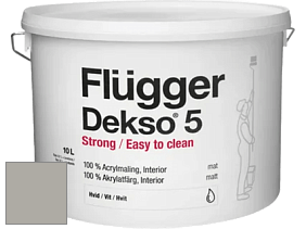 Краска Flugger Dekso 5 матовая краска цвет 5376 