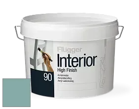 Краска Flugger Interior High Finish 90 акриловая глянцевая эмаль цвет NCS S 3020-B50G 