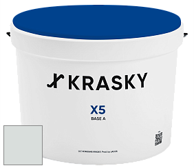 Краска X5 X Krasky матовая краска для стен и потолков цвет 5542 