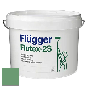 Краска Flugger Flutex 2S глубоко матовая краска цвет NCS S 3040-G10Y 