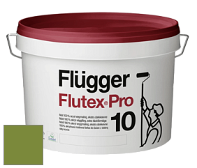 Краска Flugger Flutex Pro 10 матовая моющаяся краска цвет NCS S 3060-G40Y 