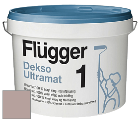 Краска Flugger Dekso 1 ультраматовая краска цвет NCS S 3010-Y90R 