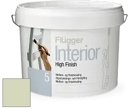 Краска Flugger Interior High Finish 5 матовая акриловая краска-грунт цвет 3523 