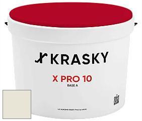 Краска X Pro 10 X Krasky матовая краска для стен и потолков цвет NCS S 0804-G90Y 