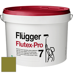 Краска Flugger Flutex Pro 7 матовая краска цвет NCS S 3560-G60Y 