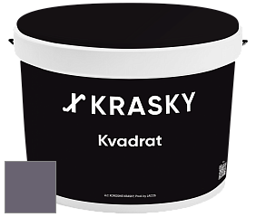 Краска X2B Kvadrat X Krasky матовая краска для потолков глубокого чёрного цвета цвет 5458 