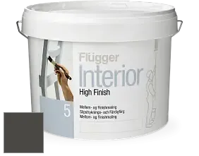Краска Flugger Interior High Finish 5 матовая акриловая краска-грунт цвет NCS S 8502-Y 