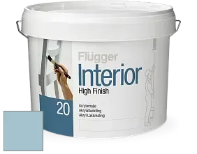Краска Flugger Interior High Finish 20 акриловая полуматовая эмаль цвет 3484 