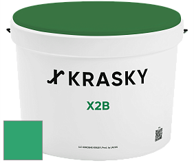 Краска X2B X Krasky глубокоматовая краска для потолков цвет NCS S 2060-G 